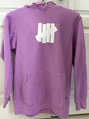 Undefeated Purple Hooded Sweatshirt